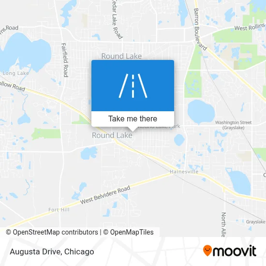 Augusta Drive map
