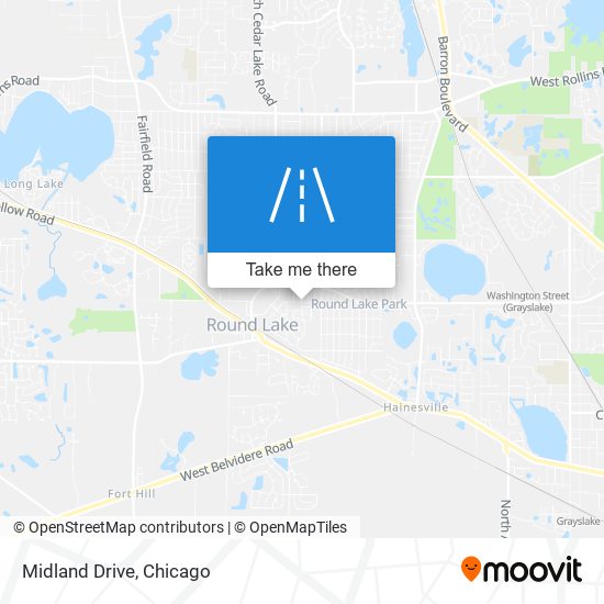 Midland Drive map