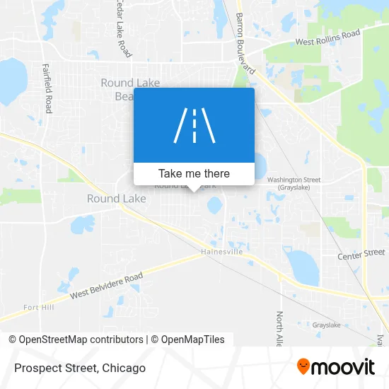 Prospect Street map