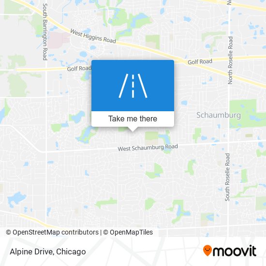 Mapa de Alpine Drive