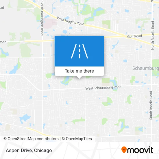 Aspen Drive map