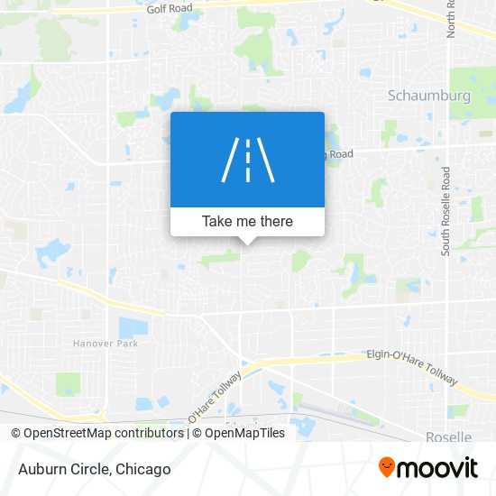 Auburn Circle map