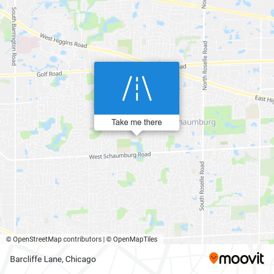 Barcliffe Lane map