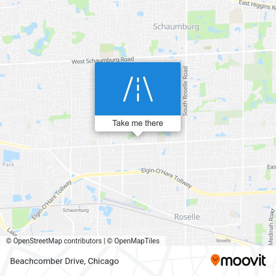 Mapa de Beachcomber Drive