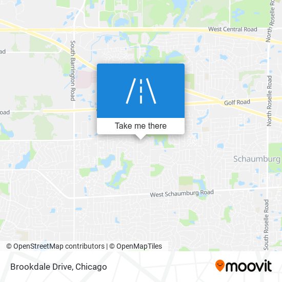 Brookdale Drive map