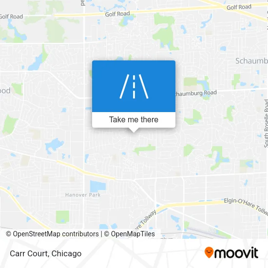 Carr Court map
