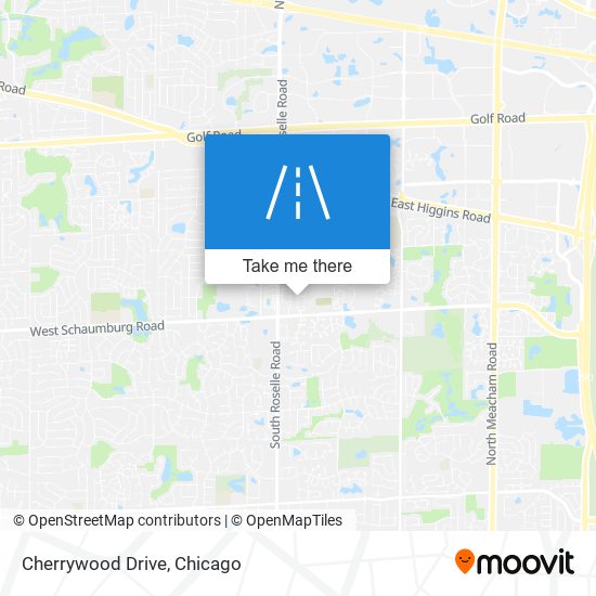 Cherrywood Drive map