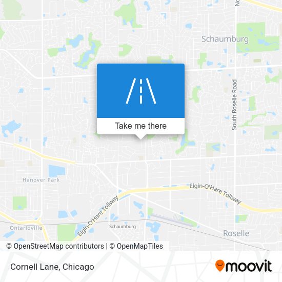 Mapa de Cornell Lane