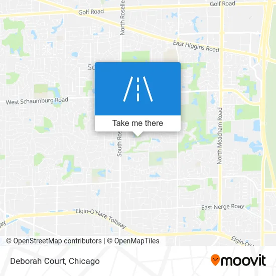Deborah Court map