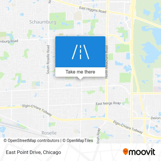 East Point Drive map