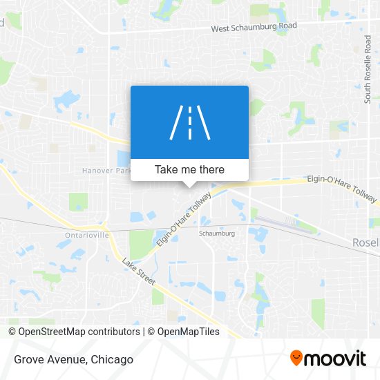 Mapa de Grove Avenue