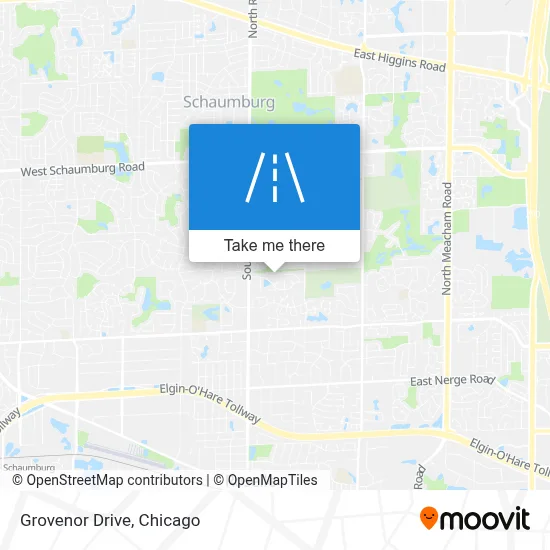 Grovenor Drive map