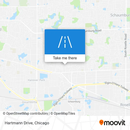 Hartmann Drive map