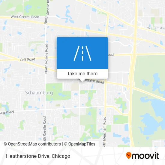 Heatherstone Drive map