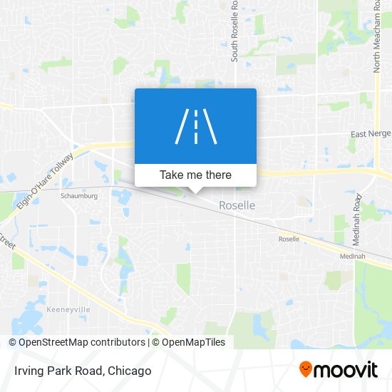 Mapa de Irving Park Road