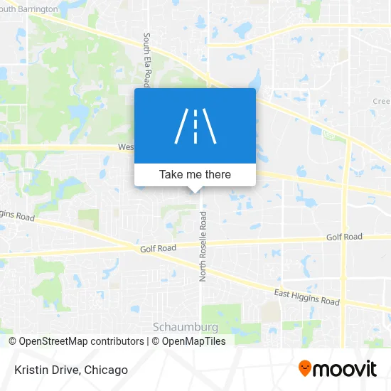 Kristin Drive map
