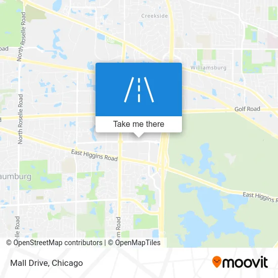 Mall Drive map