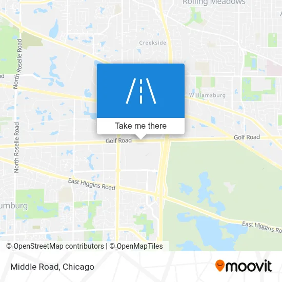 Middle Road map
