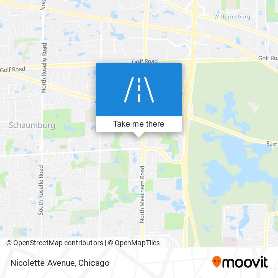 Nicolette Avenue map