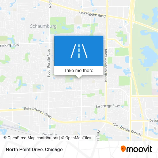 North Point Drive map