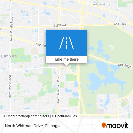 Mapa de North Whitman Drive