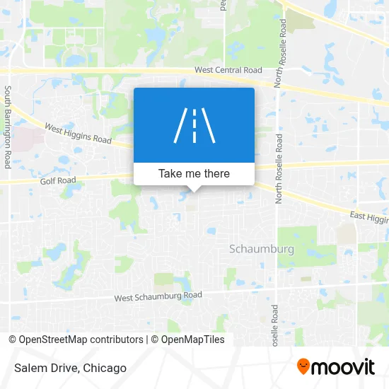 Salem Drive map
