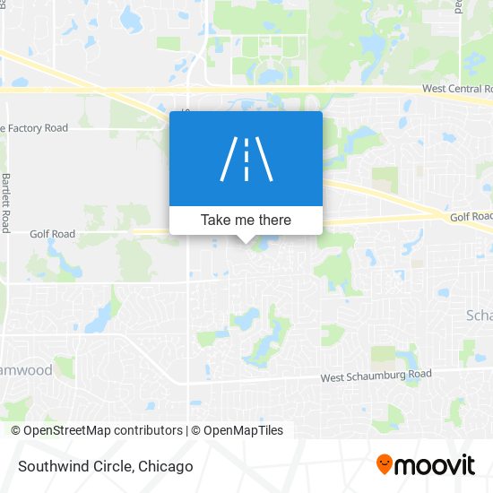 Southwind Circle map