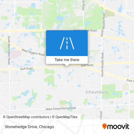 Stonehedge Drive map