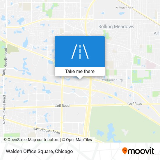 Walden Office Square map