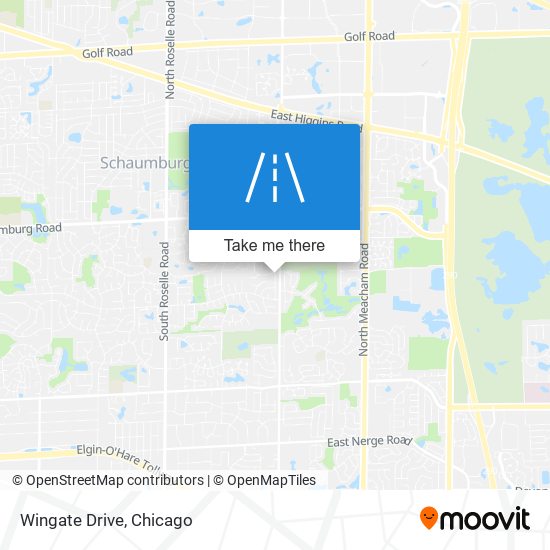 Wingate Drive map