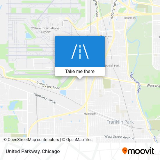 Mapa de United Parkway