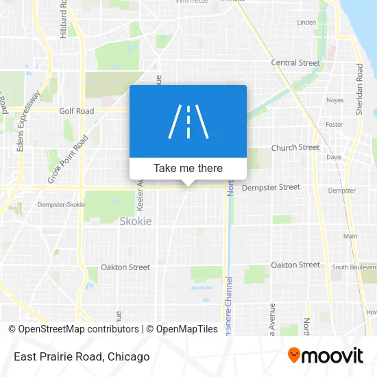 Mapa de East Prairie Road