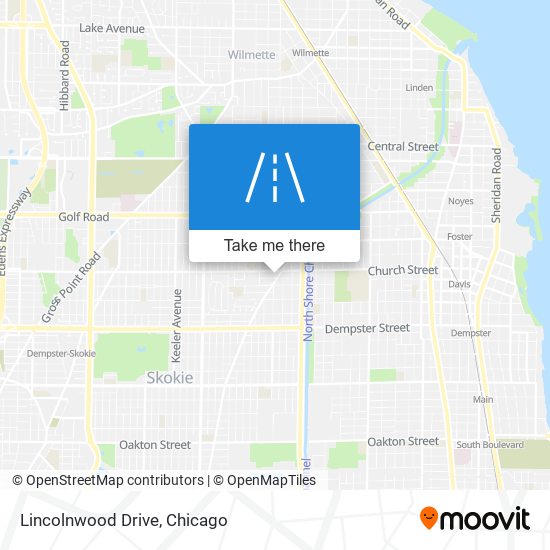 Mapa de Lincolnwood Drive