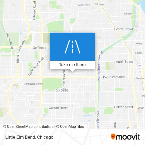 Little Elm Bend map