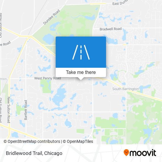 Bridlewood Trail map