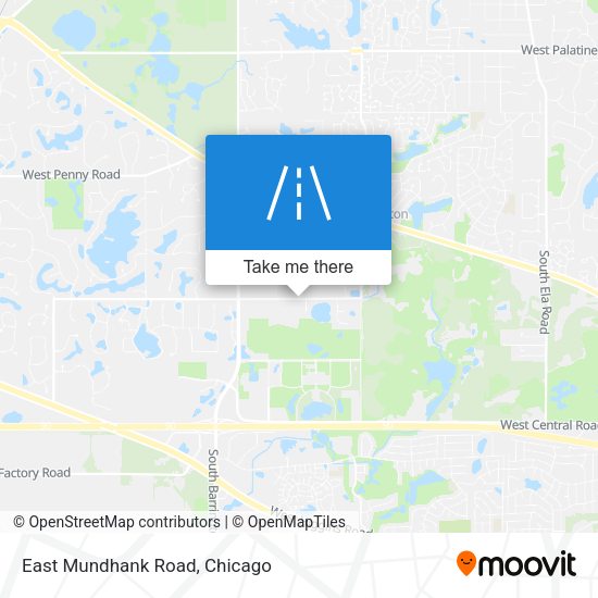 Mapa de East Mundhank Road
