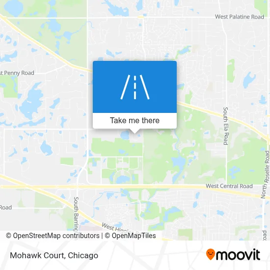 Mohawk Court map