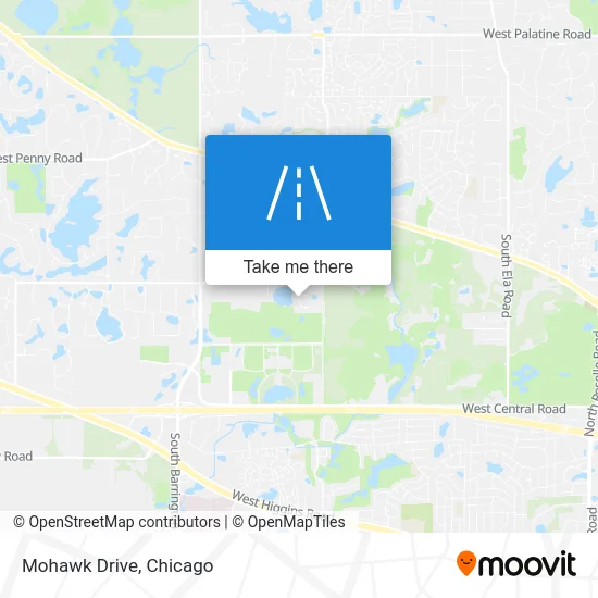 Mohawk Drive map