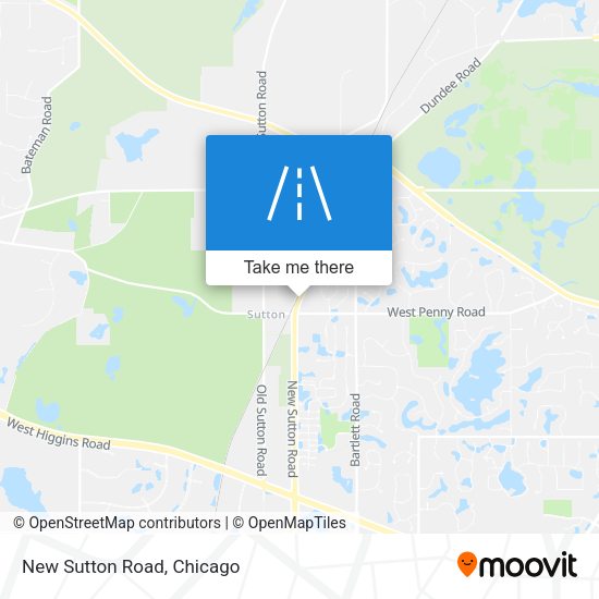 Mapa de New Sutton Road