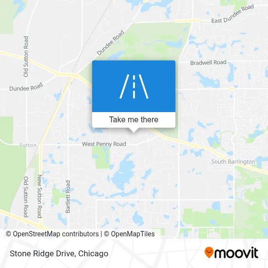 Stone Ridge Drive map