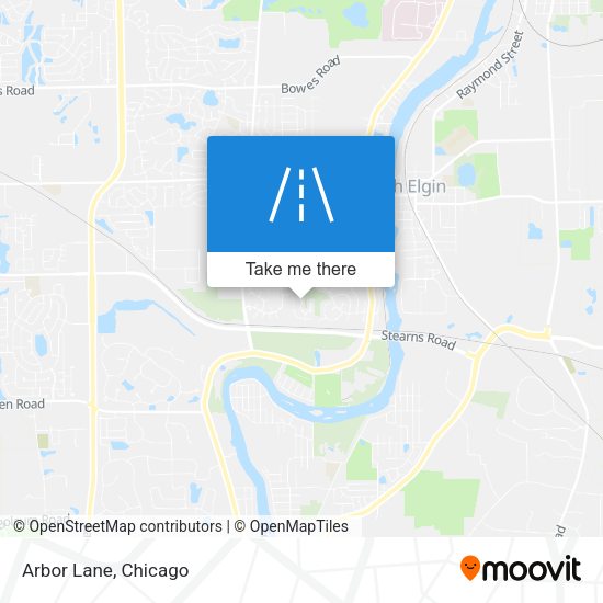 Mapa de Arbor Lane