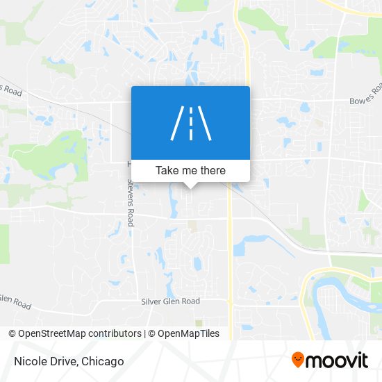 Nicole Drive map