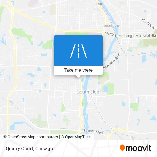 Quarry Court map