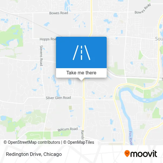 Redington Drive map
