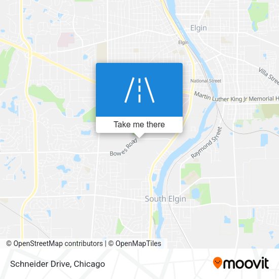 Mapa de Schneider Drive