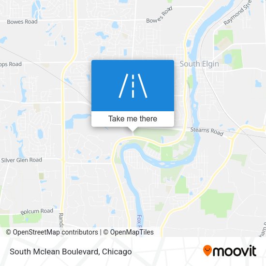 Mapa de South Mclean Boulevard