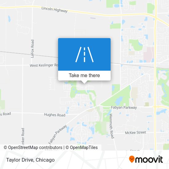 Taylor Drive map