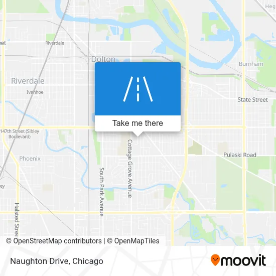 Naughton Drive map