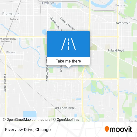 Riverview Drive map