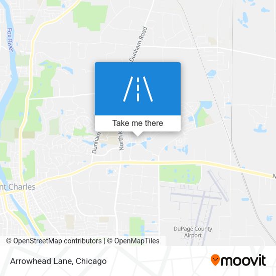 Mapa de Arrowhead Lane